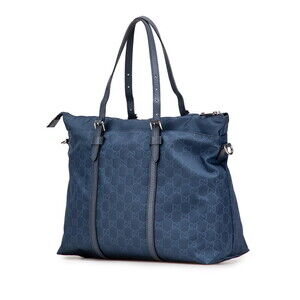 Gucci Navy Blue GG Bag Shoulder